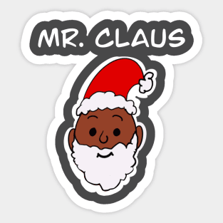 Mr. Claus Sticker